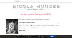 Desktop Screenshot of nicolahumber.com